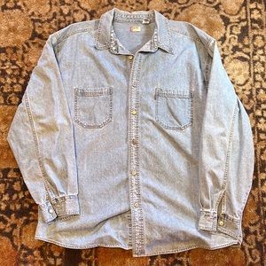 Levi’s Red Tab denim button up shirt XXl